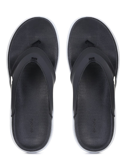 Onsole Fedrer Black Men's Casual Comfort Lightweight Slipper